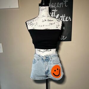 Smiley Face Shorts (AKIRA) NEVER WORN NO TAGS